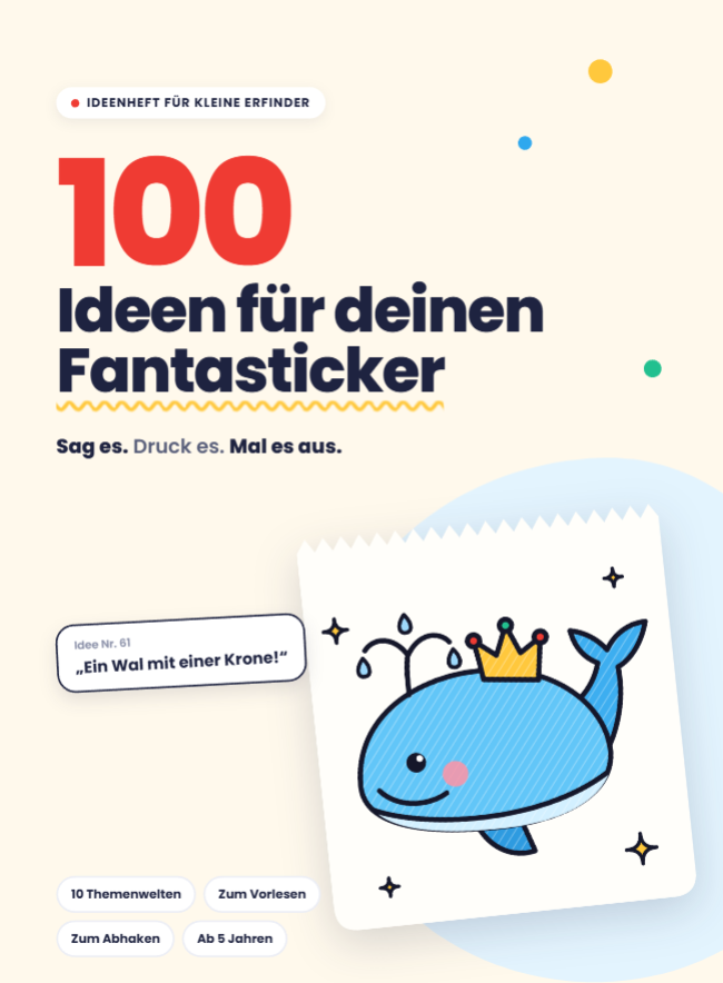100 Ideen für deinen Fantasticker